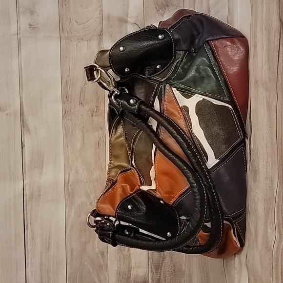 Bueno Patchwork Shoulder Bag - Picture 1 of 11